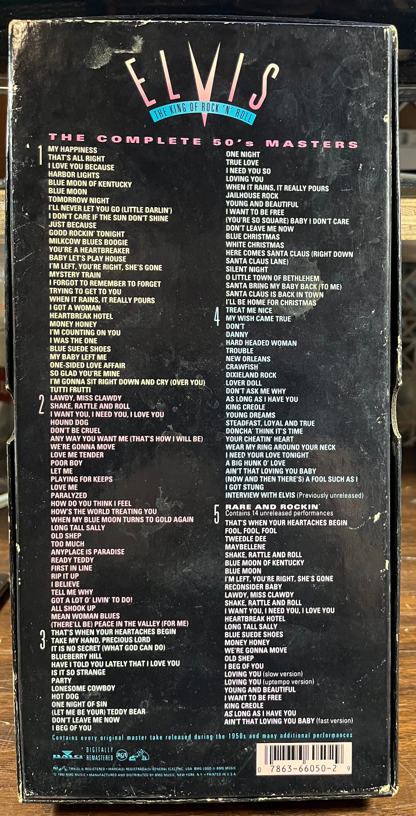 The King Of Rock 'N' Roll: The Complete 50's Masters (5xCD BOX SET) | Near Mint (NM or M-) Very Good Plus (VG+) Get Cheap Vinyl