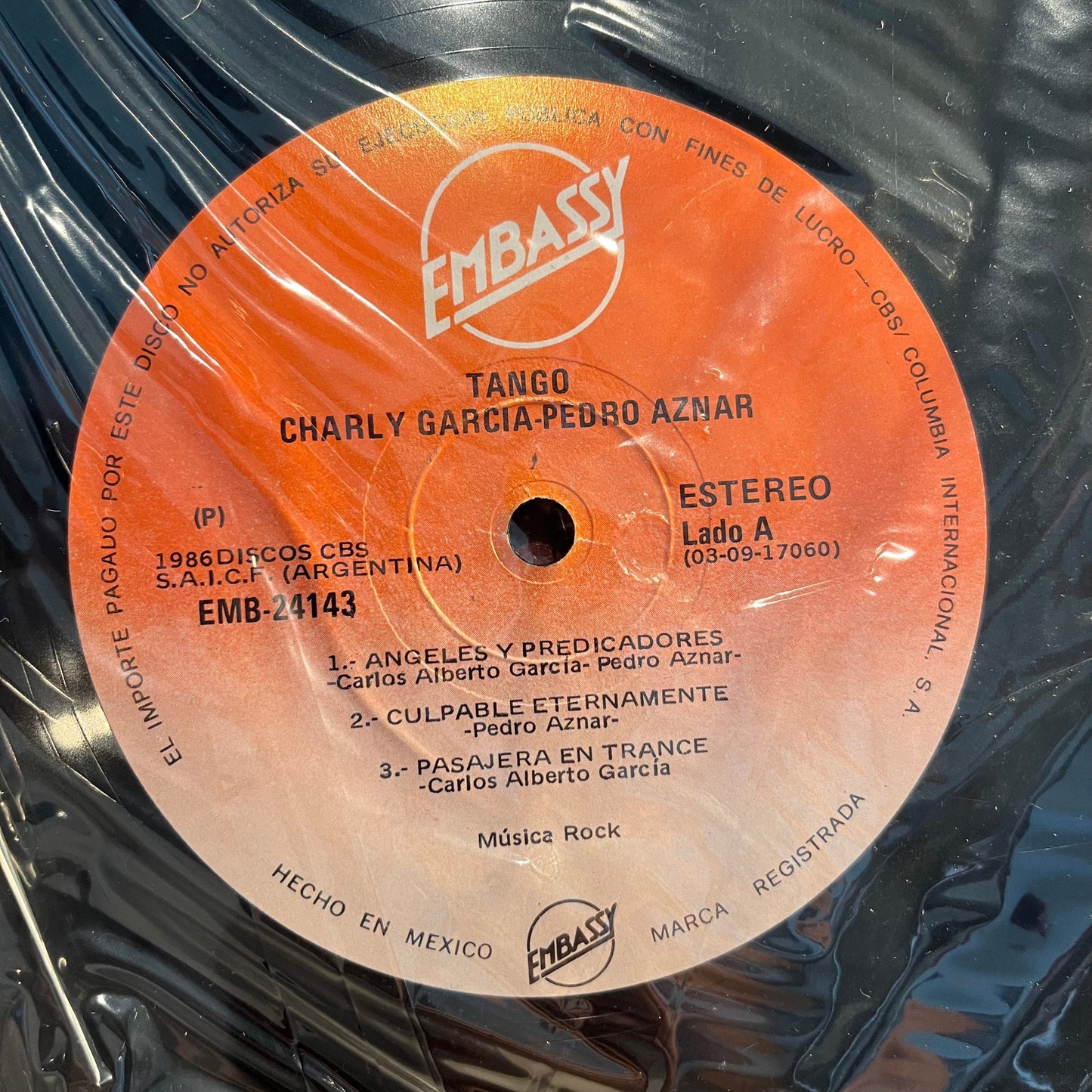Tango | Near Mint (NM) Very Good Plus (VG+) Get Cheap Vinyl