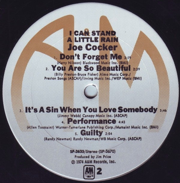 I Can Stand A Little Rain *PITMAN* | Very Good Plus (VG+) Very Good (VG) Get Cheap Vinyl