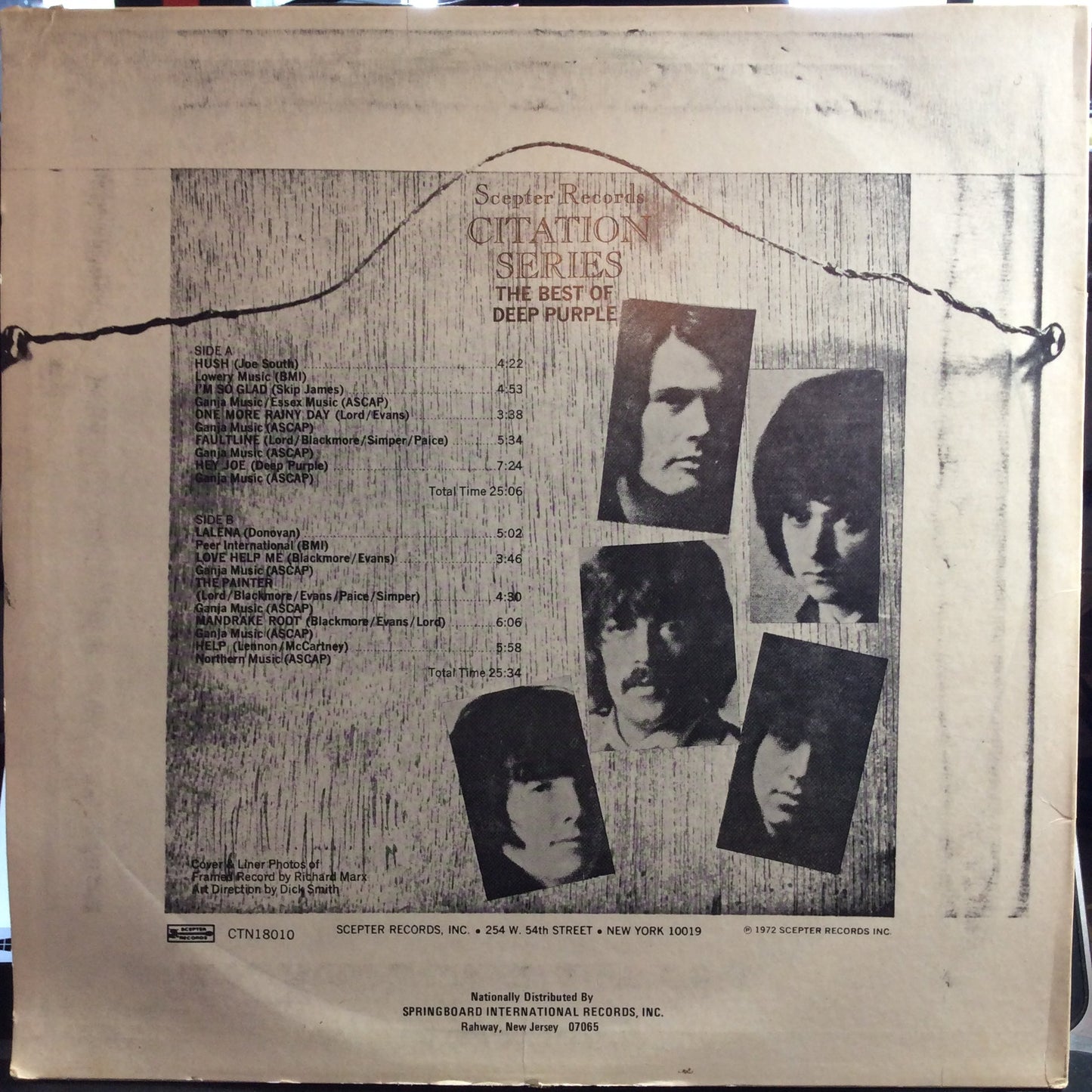 The Best Of Deep Purple (VINYL) | Very Good Plus (VG+) Very Good Plus (VG+) Get Cheap Vinyl