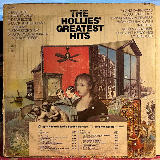 The Hollies' Greatest Hits *PROMO* | Very Good Plus (VG+) Good Plus (G+) Get Cheap Vinyl