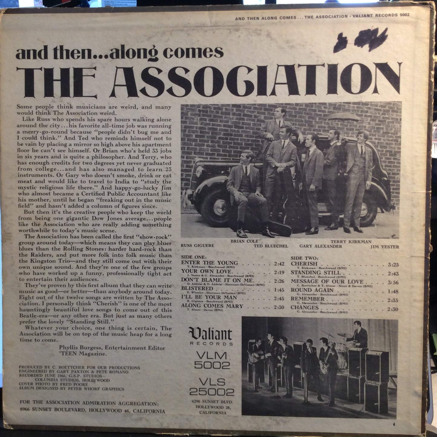 And Then...Along Comes The Association (VINYL) | Very Good Plus (VG+) Very Good (VG) Get Cheap Vinyl