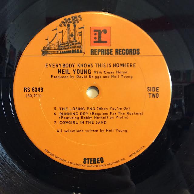 Everybody Knows This Is Nowhere (VINYL) | Very Good Plus (VG+) Very Good Plus (VG+) Get Cheap Vinyl