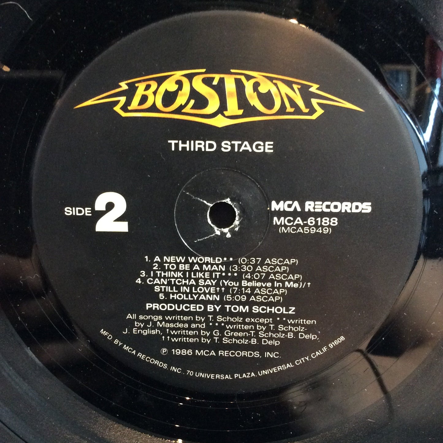 Third Stage (VINYL) | Very Good Plus (VG+) Very Good Plus (VG+) Get Cheap Vinyl