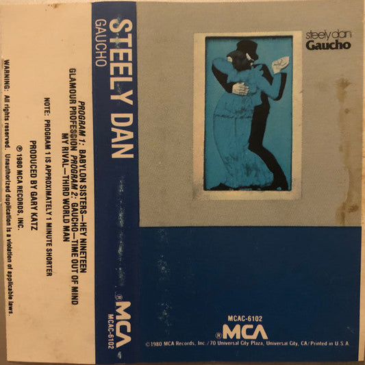 Gaucho (CASSETTE) | Very Good Plus (VG+) Very Good Plus (VG+) Get Cheap Vinyl
