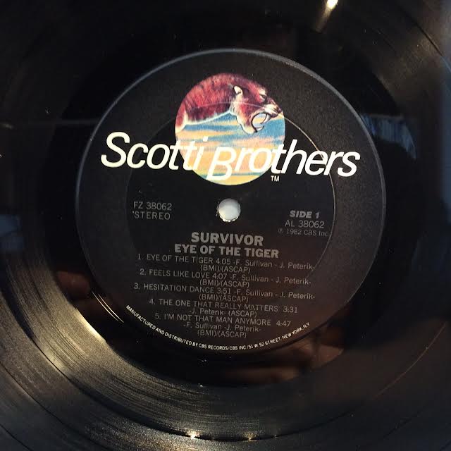 Eye Of The Tiger (VINYL) | Very Good Plus (VG+) Excellent+ (EX+) Get Cheap Vinyl