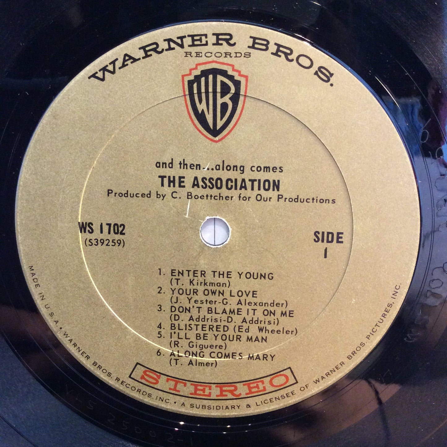 And Then...Along Comes The Association (VINYL) | Very Good Plus (VG+) Very Good (VG) Get Cheap Vinyl