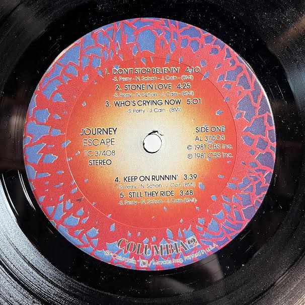 Escape (VINYL) | Very Good Plus (VG+) Very Good Plus (VG+) Get Cheap Vinyl