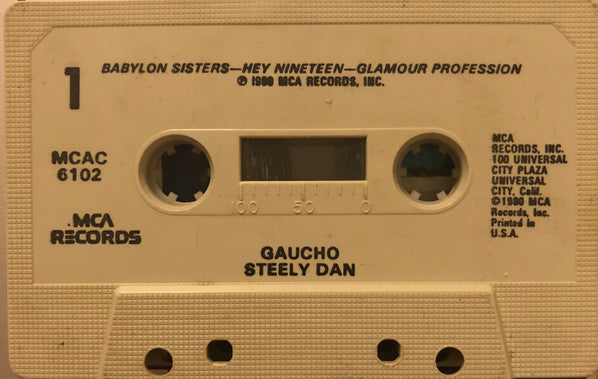 Gaucho (CASSETTE) | Very Good Plus (VG+) Very Good Plus (VG+) Get Cheap Vinyl