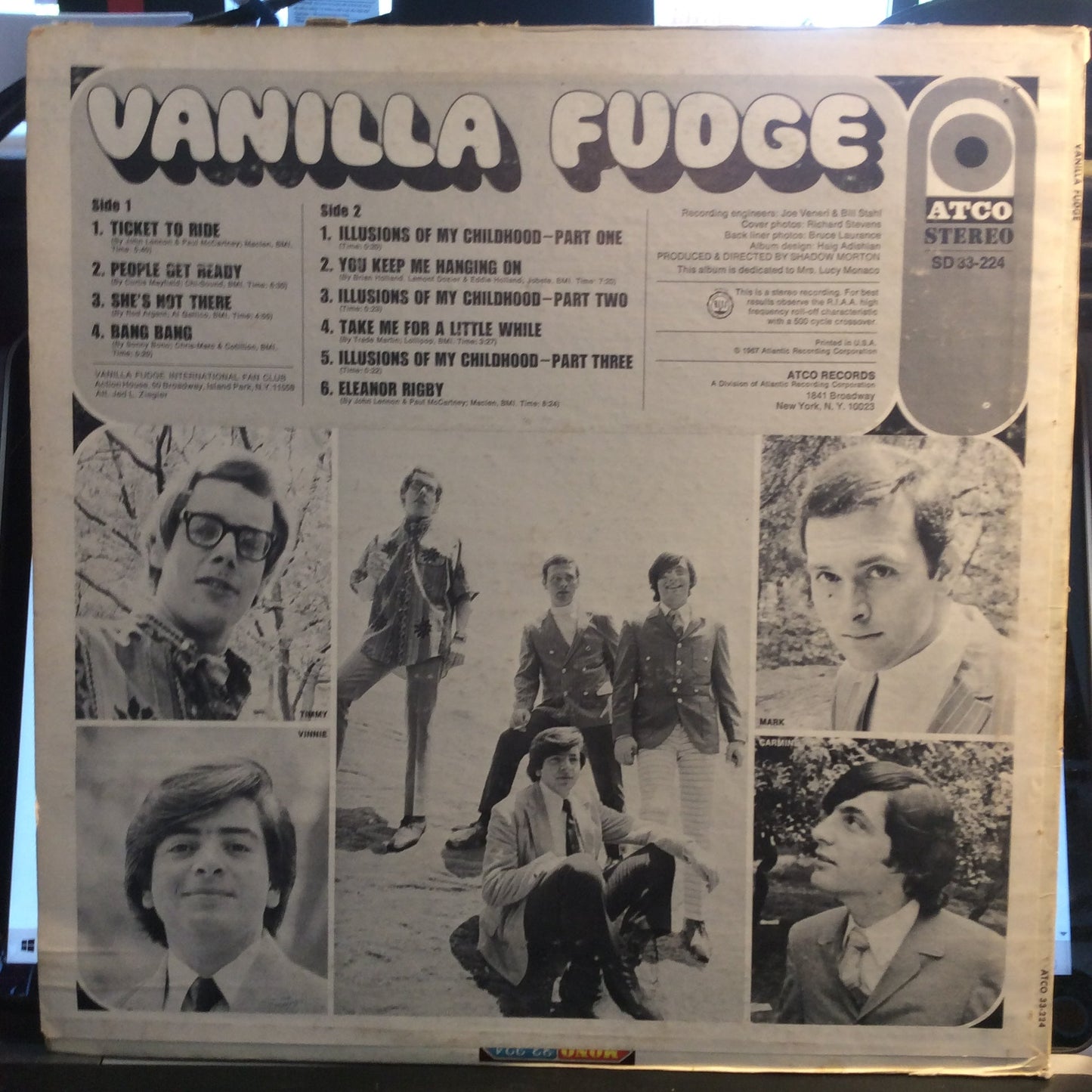 Vanilla Fudge (VINYL) | Very Good Plus (VG+) Very Good (VG) Get Cheap Vinyl