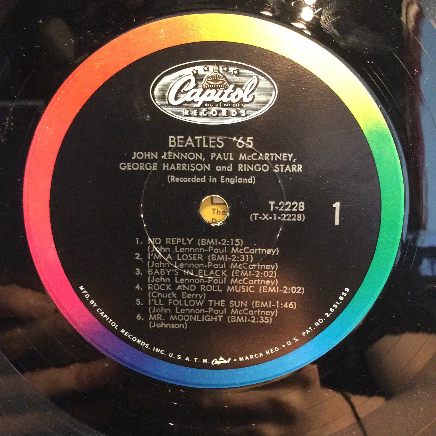 Beatles '65 (VINYL) | Very Good Plus (VG+) Very Good (VG) Get Cheap Vinyl