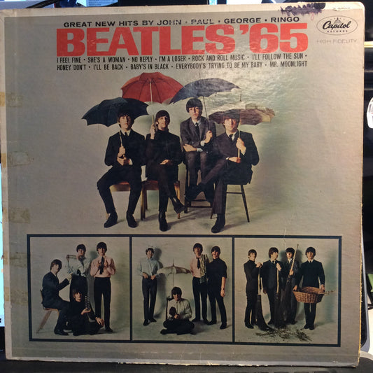 Beatles '65 (VINYL) | Very Good Plus (VG+) Very Good (VG) Get Cheap Vinyl