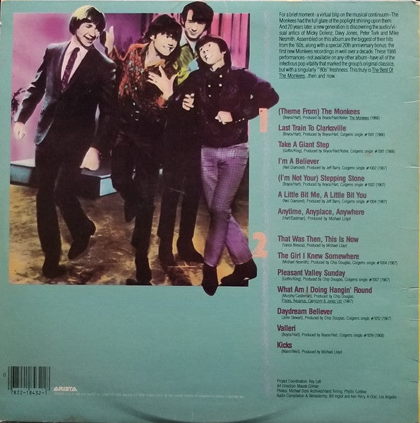 Then & Now... The Best Of The Monkees (VINYL) | Very Good Plus (VG+) Excellent+ (EX+) Get Cheap Vinyl