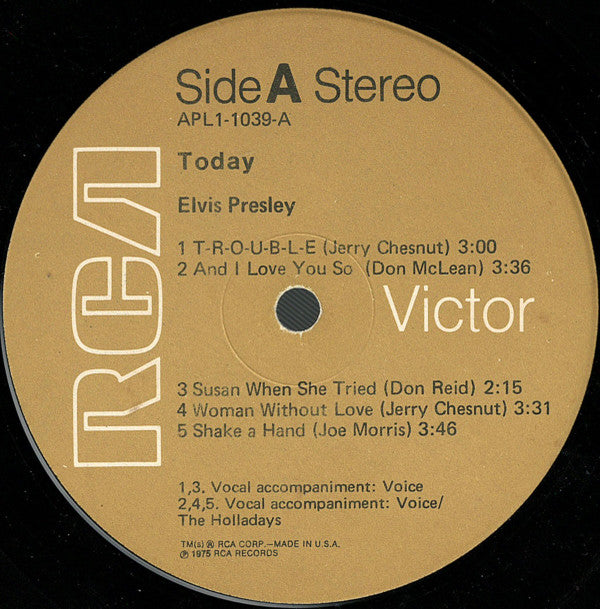 Today *TAN LABEL* | Very Good Plus (VG+) Near Mint (NM) Get Cheap Vinyl