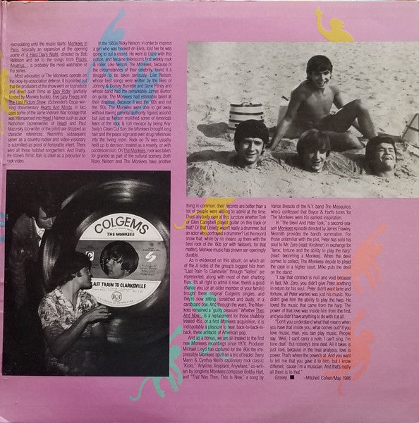 Then & Now... The Best Of The Monkees (VINYL) | Very Good Plus (VG+) Excellent+ (EX+) Get Cheap Vinyl