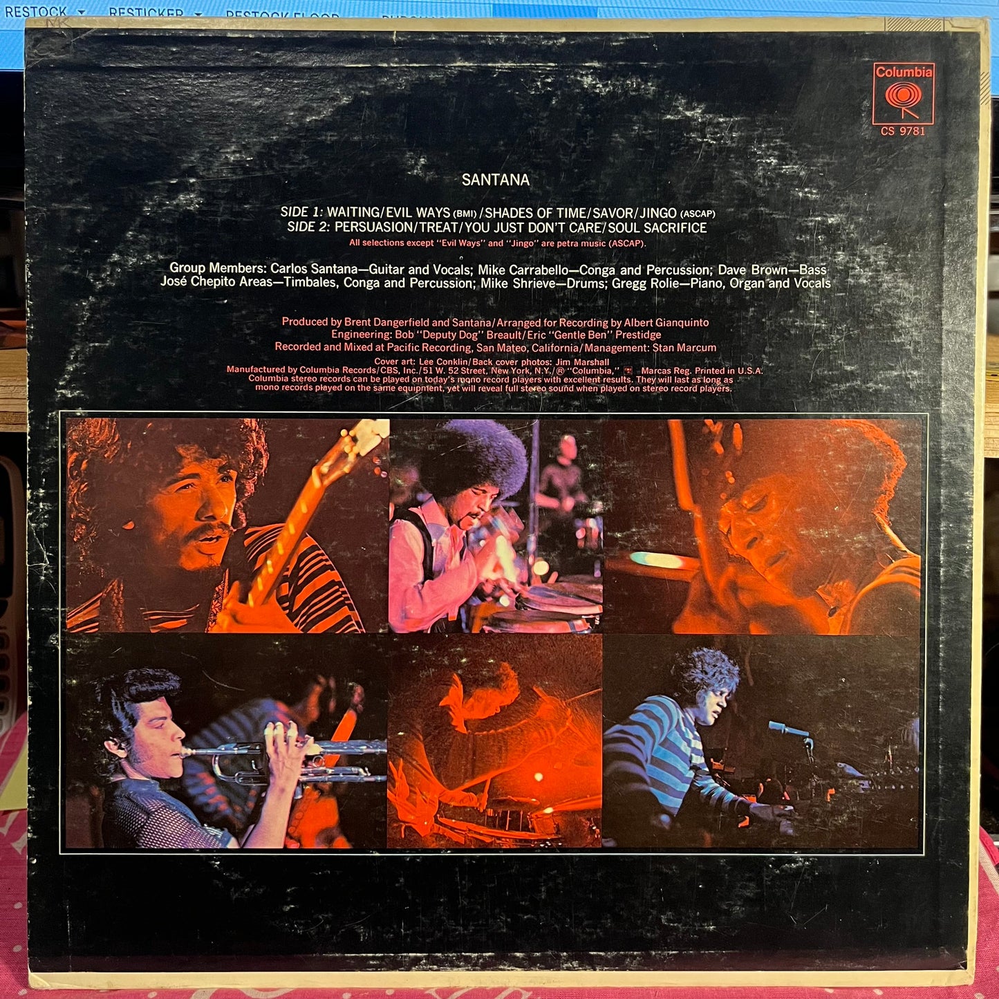 Santana *SANTA MARIA* | Very Good Plus (VG+) Very Good Plus (VG+) Get Cheap Vinyl