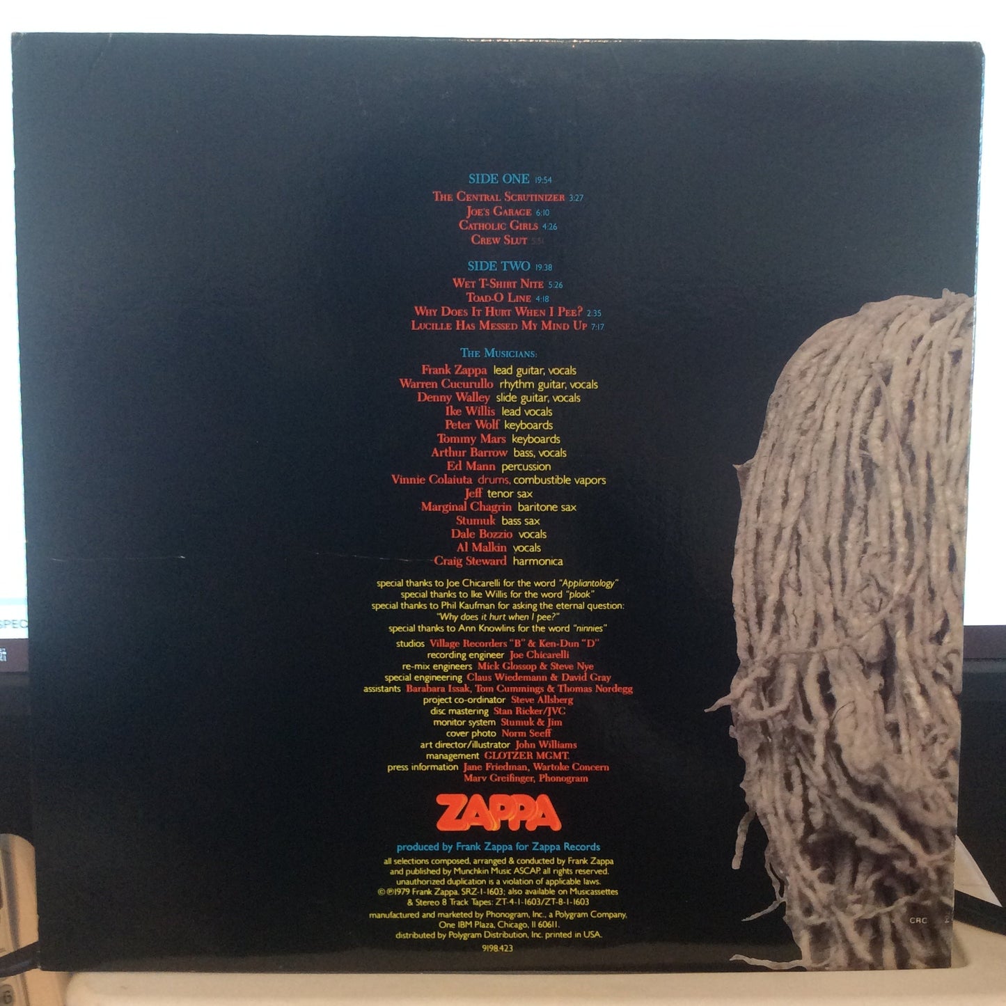 Joe's Garage Act I (VINYL) | Very Good Plus (VG+) Excellent (EX) Get Cheap Vinyl