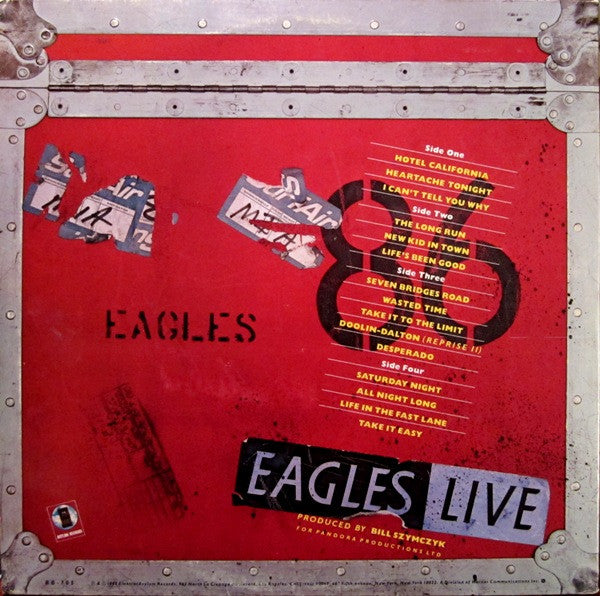 Eagles Live (2xVINYL) | Very Good Plus (VG+) Very Good Plus (VG+) Get Cheap Vinyl