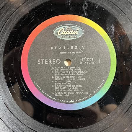 Beatles VI (VINYL) | Very Good Plus (VG+) Excellent (EX) Get Cheap Vinyl