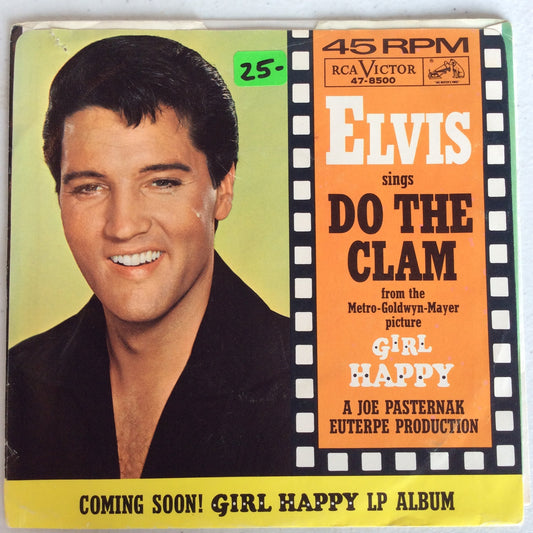 Do The Clam / You'll Be Gone (7" VINYL) | Very Good Plus Plus (VG++) Excellent (EX) Get Cheap Vinyl