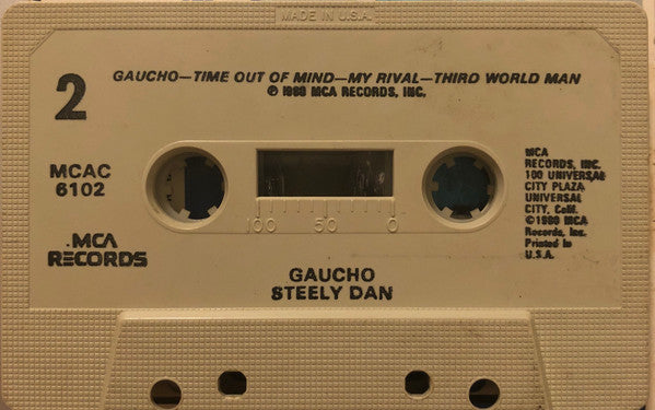 Gaucho (CASSETTE) | Very Good Plus (VG+) Very Good Plus (VG+) Get Cheap Vinyl