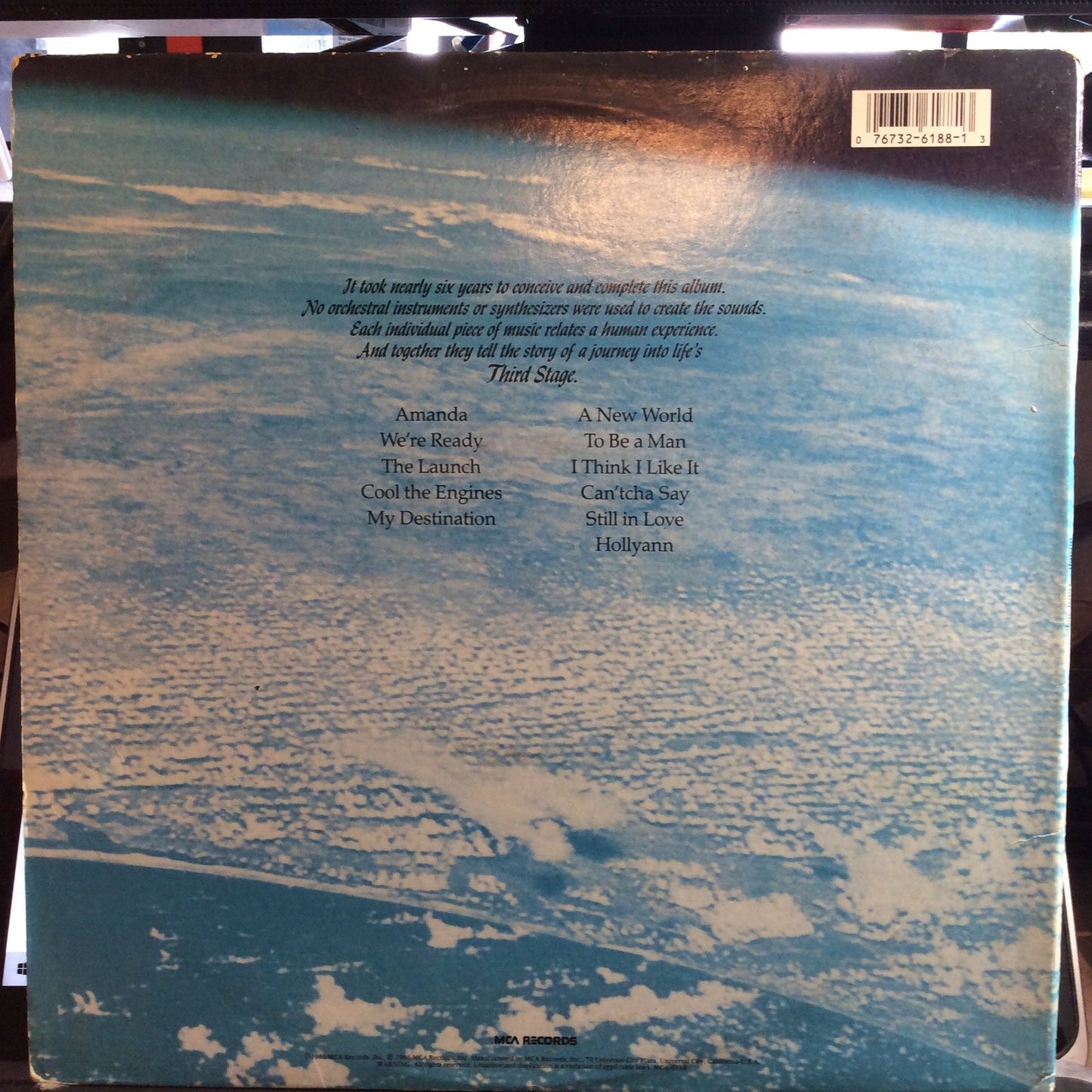 Third Stage (VINYL) | Very Good Plus (VG+) Very Good Plus (VG+) Get Cheap Vinyl