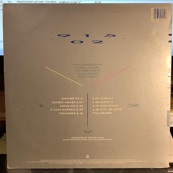 90125 (SPECIALTY - VINYL) | Very Good Plus (VG+) Excellent (EX) Get Cheap Vinyl