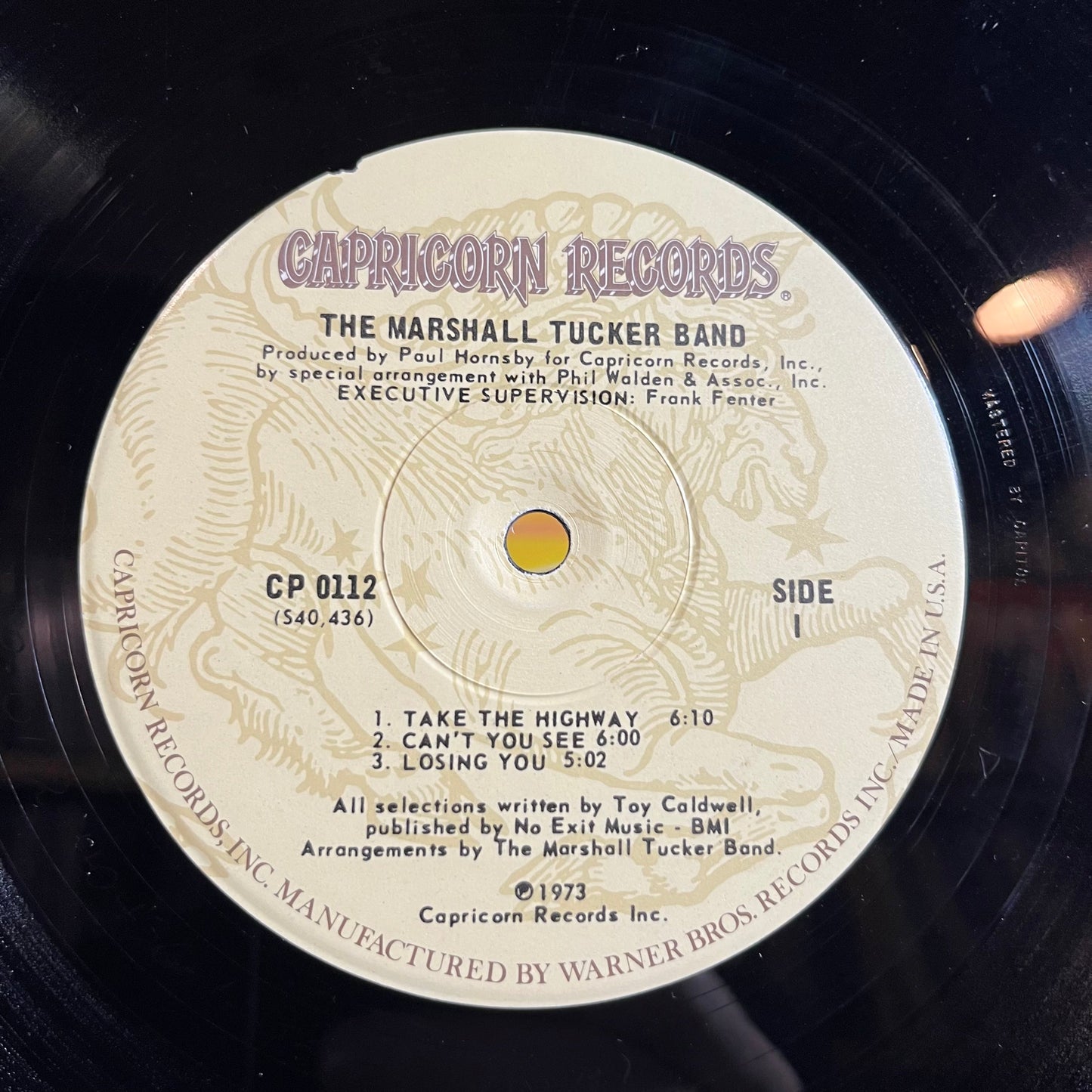 The Marshall Tucker Band (VINYL) | Very Good (VG) Very Good Plus (VG+) Get Cheap Vinyl