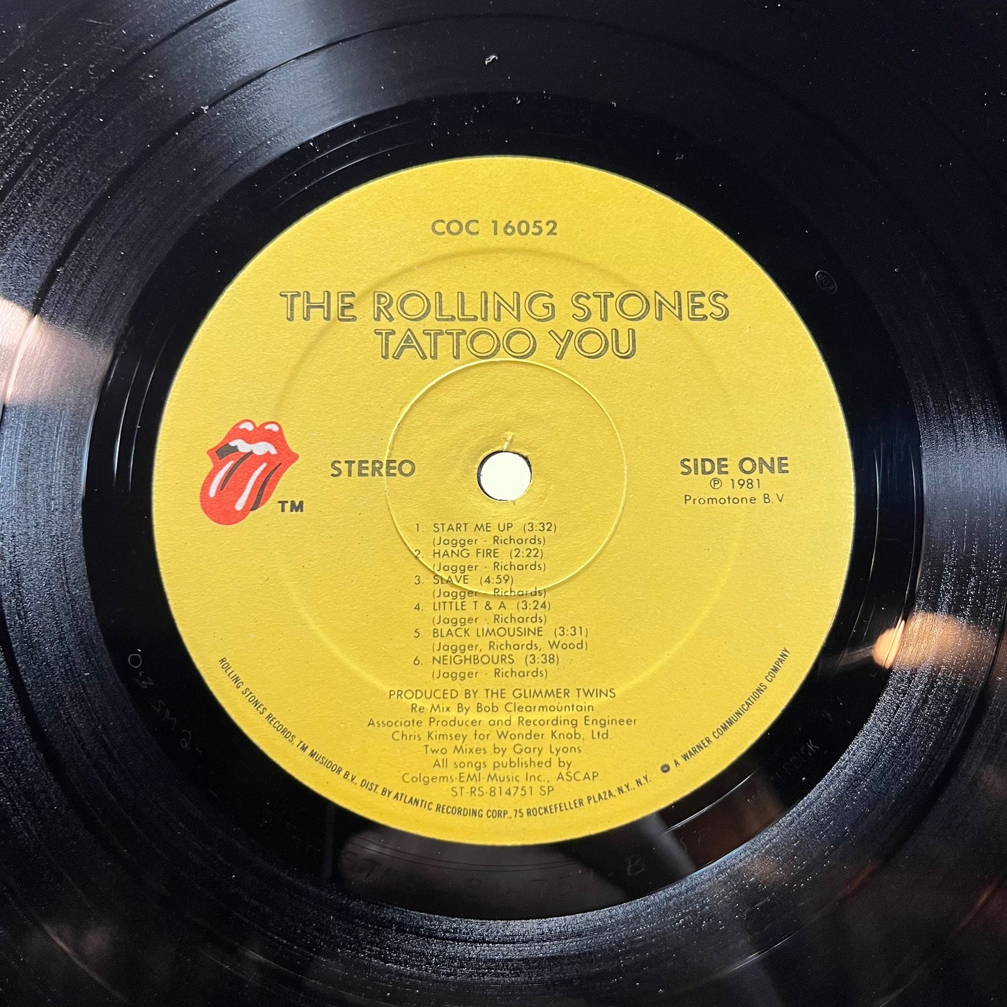 Tattoo You (VINYL) | Very Good (VG) Very Good Plus (VG+) Get Cheap Vinyl