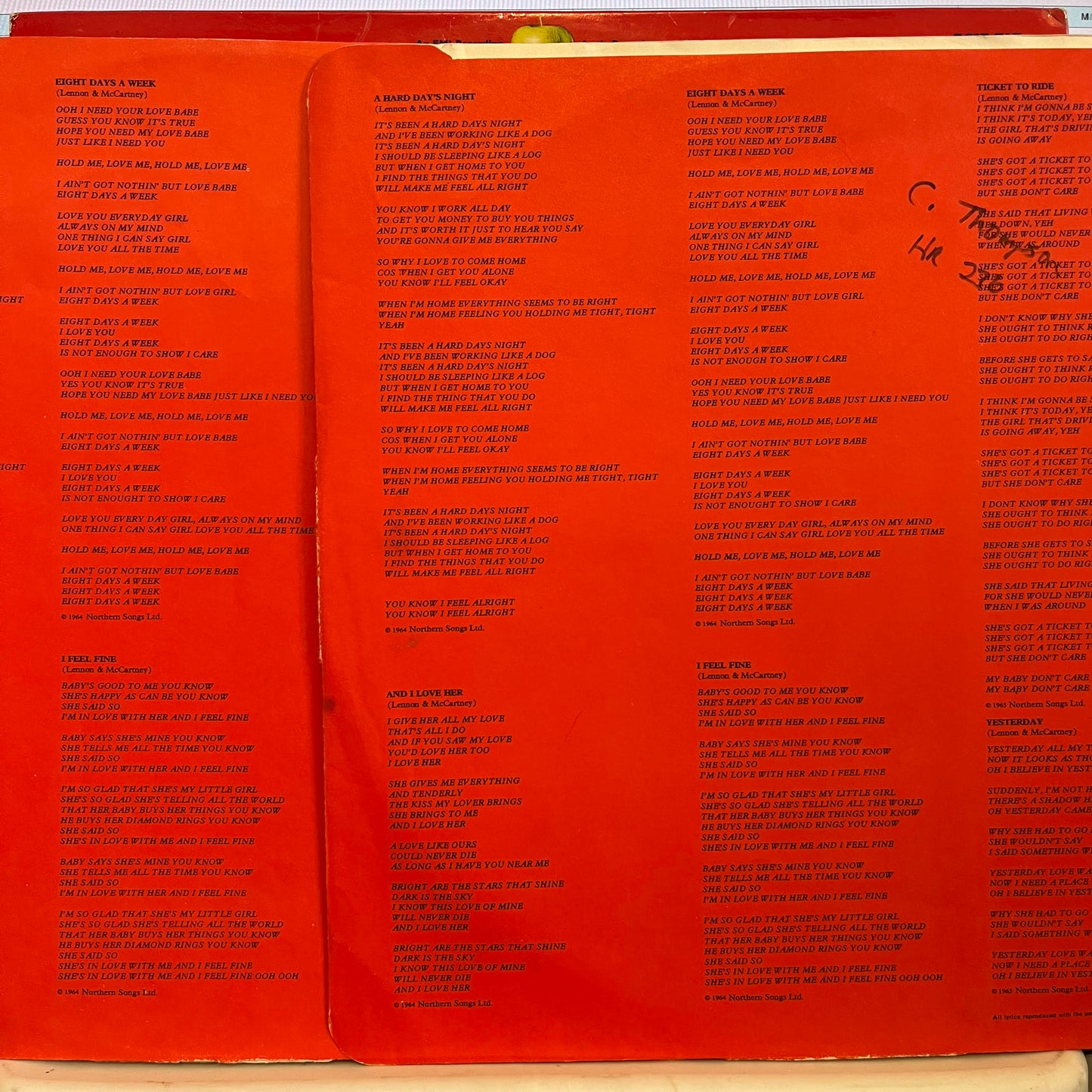1962-1966 *UK/RED* | Very Good (VG) Excellent (EX) Get Cheap Vinyl