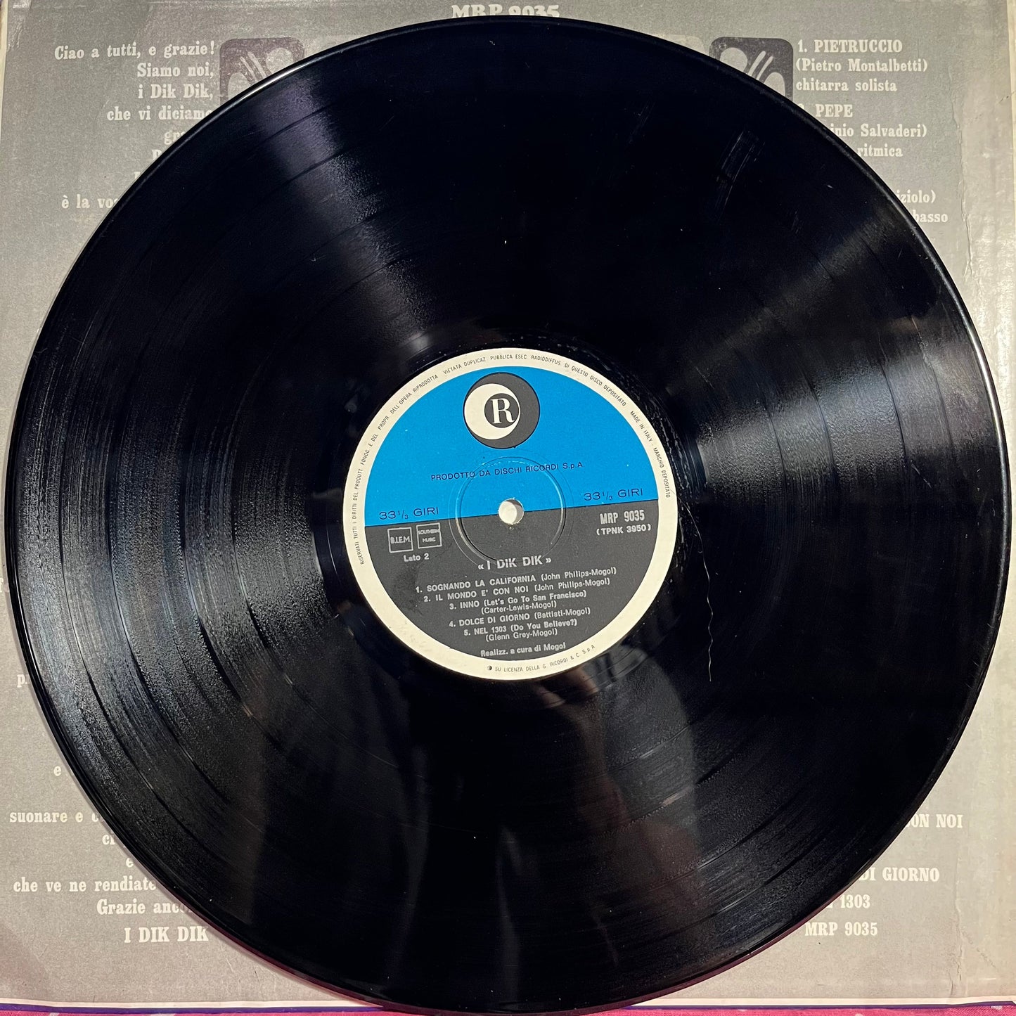 I Dik Dik *ITALY* | Very Good (VG) Very Good (VG) Get Cheap Vinyl