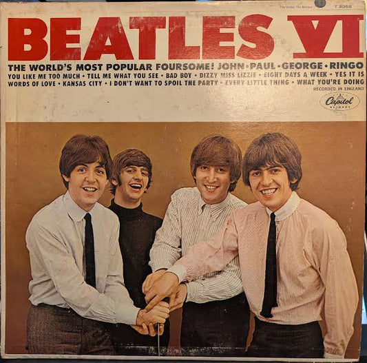 Beatles VI (VINYL) | Very Good (VG) Very Good (VG) Get Cheap Vinyl