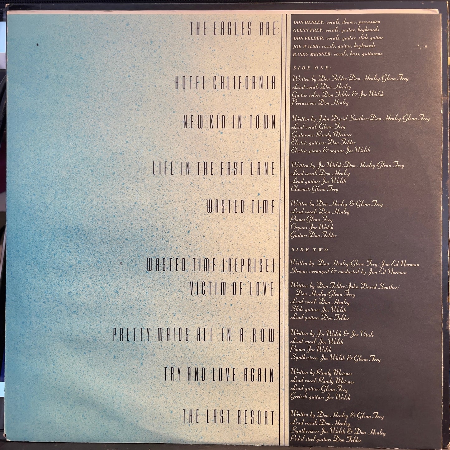 Hotel California (VINYL) | Very Good (VG) Excellent+ (EX+) Get Cheap Vinyl