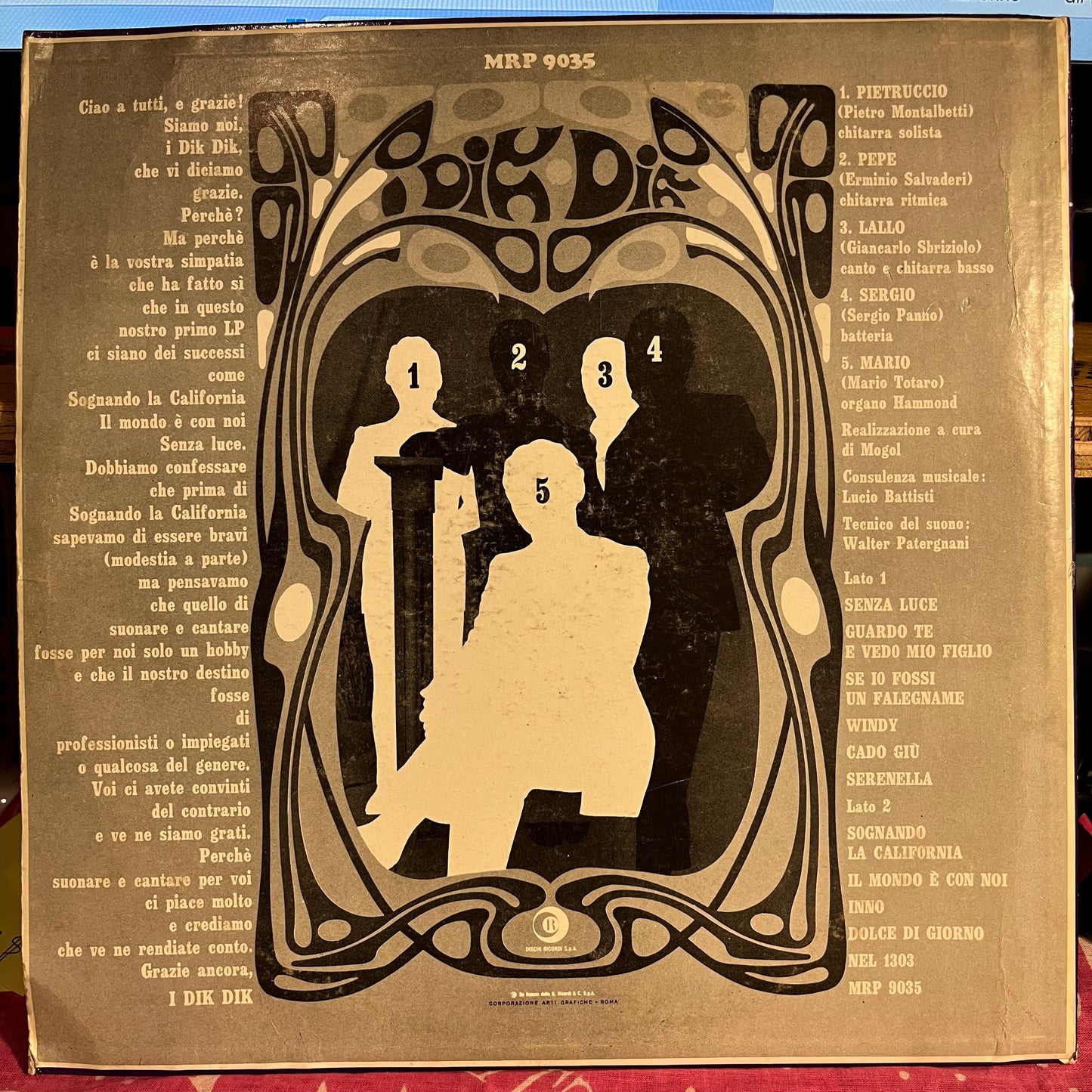 I Dik Dik *ITALY* | Very Good (VG) Very Good (VG) Get Cheap Vinyl