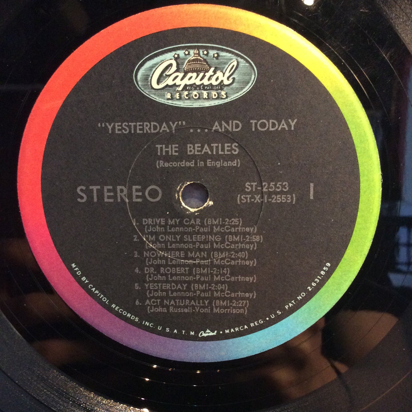 Yesterday And Today (VINYL) | Very Good (VG) Very Good Plus (VG+) Get Cheap Vinyl