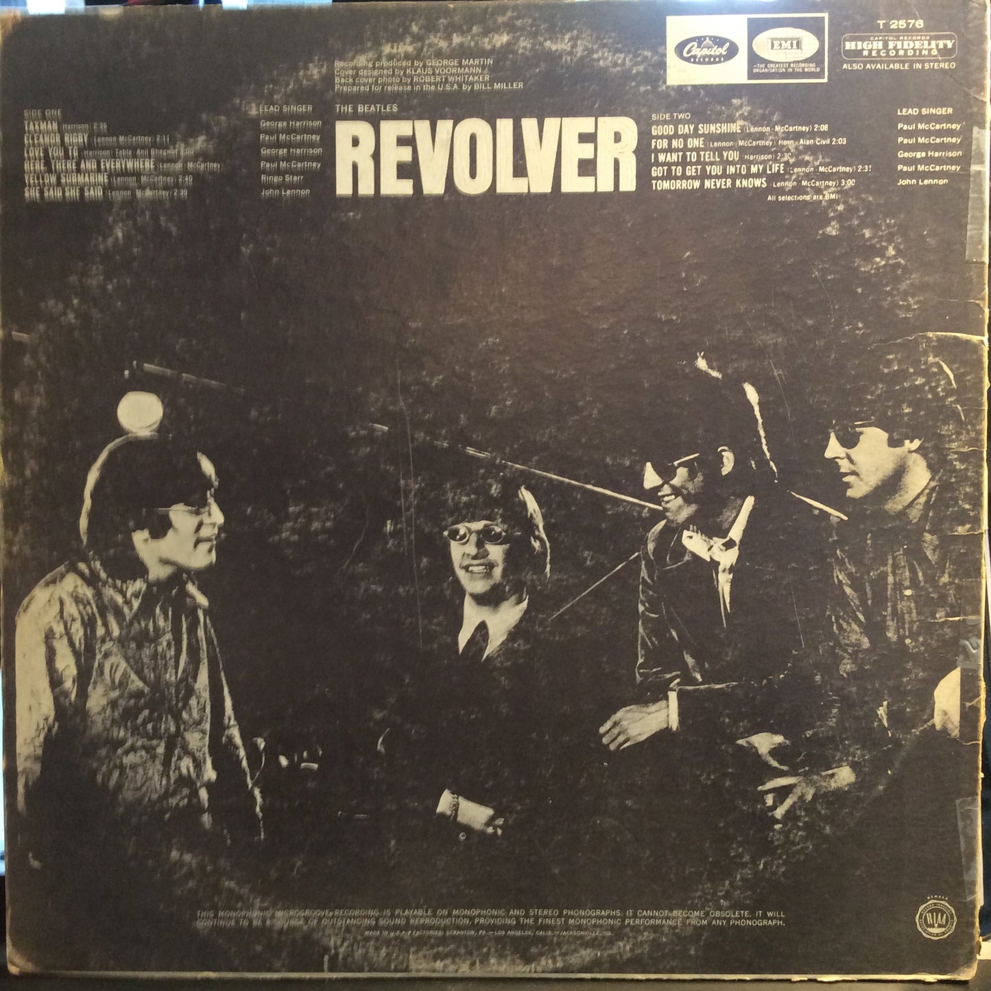 Revolver (VINYL) | Very Good (VG) Very Good (VG) Get Cheap Vinyl