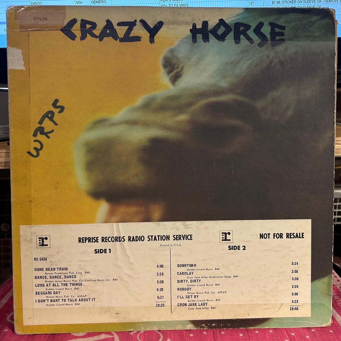 Crazy Horse *PROMO* | Very Good (VG) Good Plus (G+) Get Cheap Vinyl