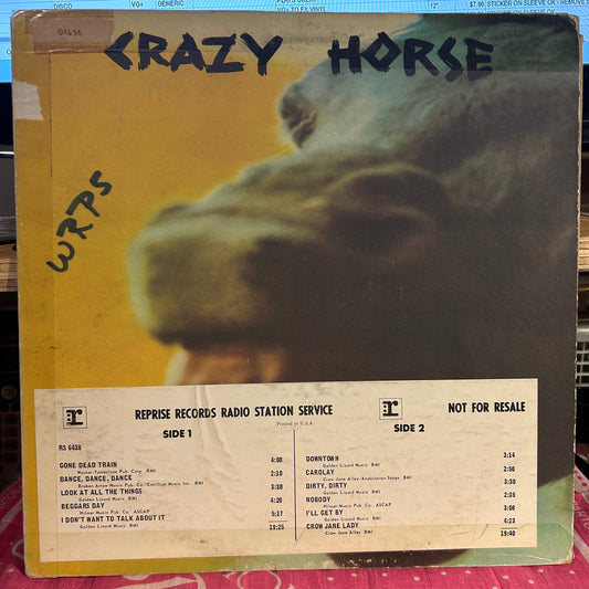 Crazy Horse *PROMO* | Very Good (VG) Good Plus (G+) Get Cheap Vinyl