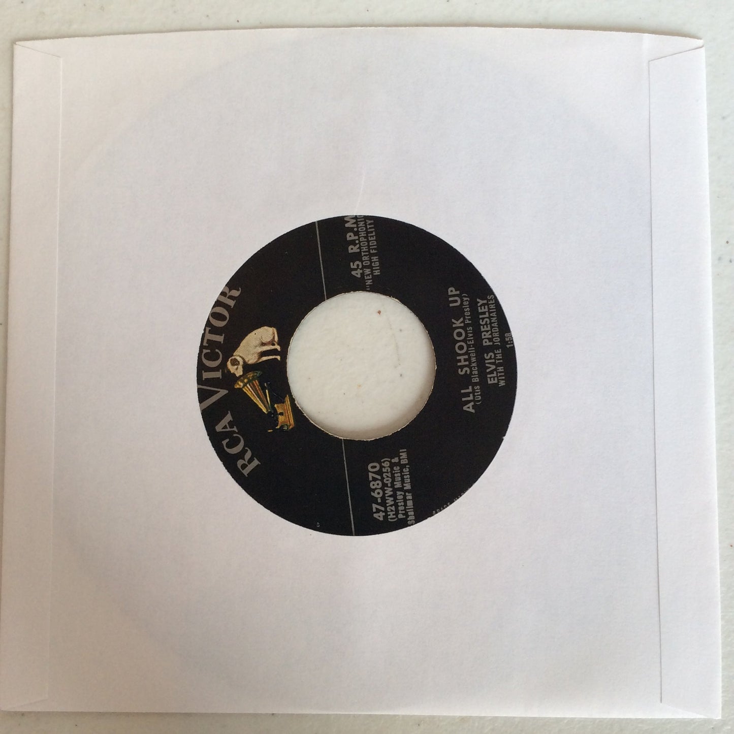All Shook Up (7" VINYL) | Very Good (VG) Very Good (VG) Get Cheap Vinyl