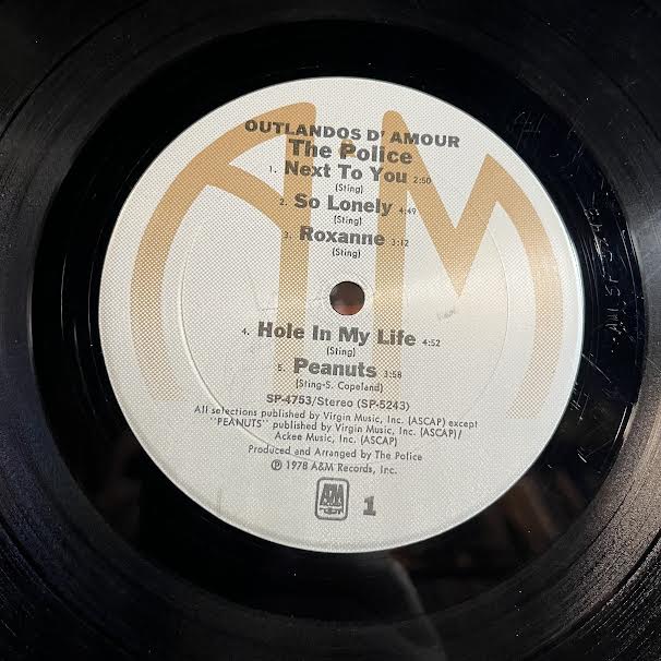 Outlandos D'Amour (VINYL) | Very Good (VG) Very Good Plus (VG+) Get Cheap Vinyl