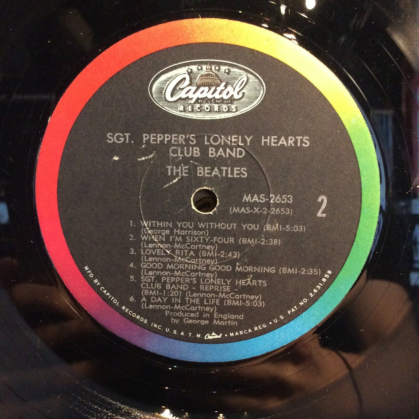 Sgt. Pepper's Lonely Hearts Club Band (VINYL) | Very Good (VG) Very Good Plus (VG+) Get Cheap Vinyl