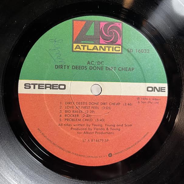 Dirty Deeds Done Dirt Cheap (VINYL) | Very Good (VG) Excellent+ (EX+) Get Cheap Vinyl