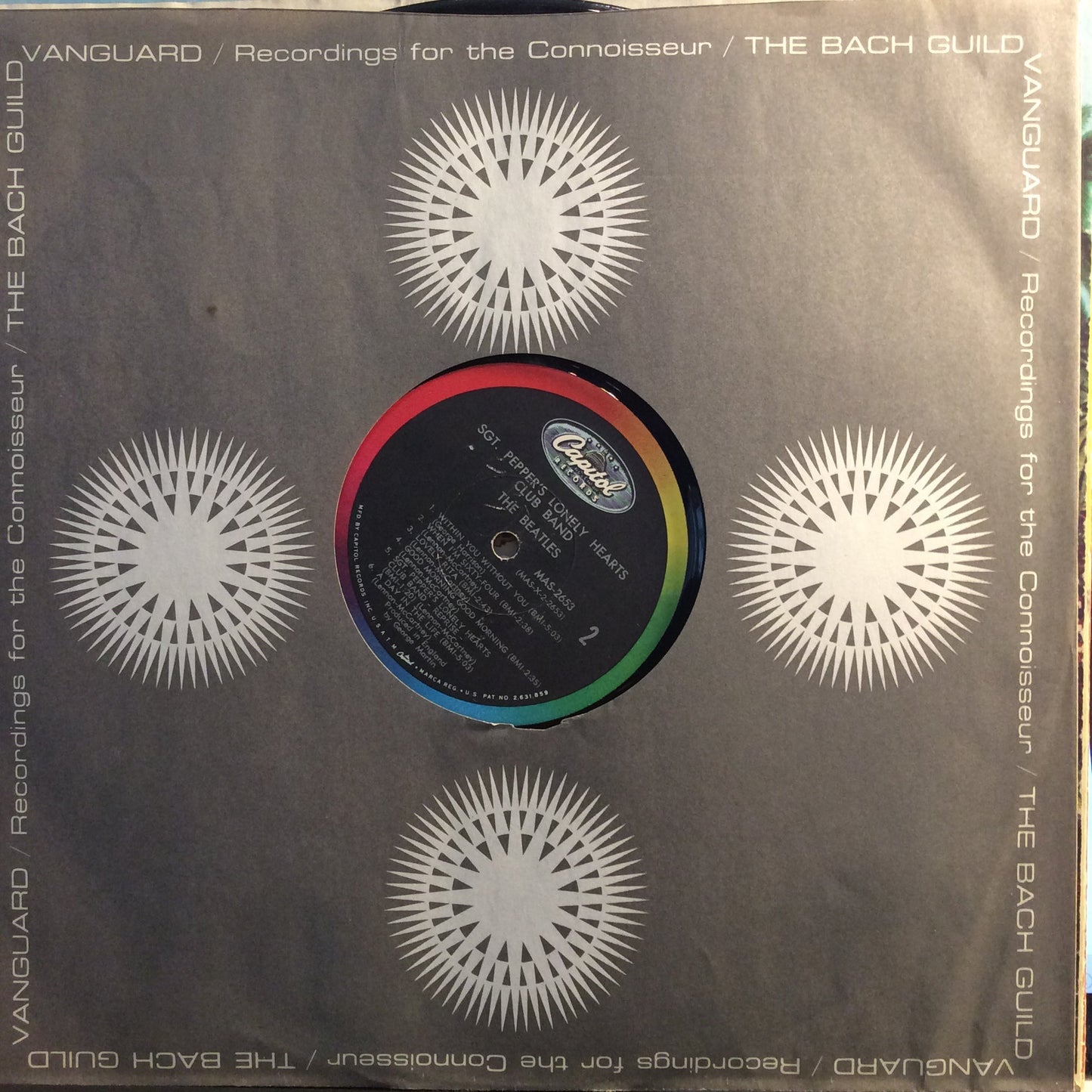 Sgt. Pepper's Lonely Hearts Club Band (VINYL) | Very Good (VG) Very Good Plus (VG+) Get Cheap Vinyl