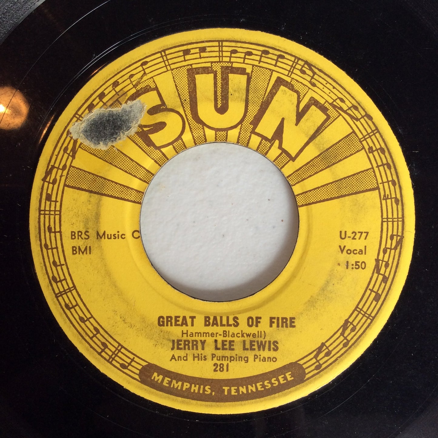 Great Balls Of Fire (7" VINYL) | Very Good (VG) Very Good Plus Plus (VG++) Get Cheap Vinyl