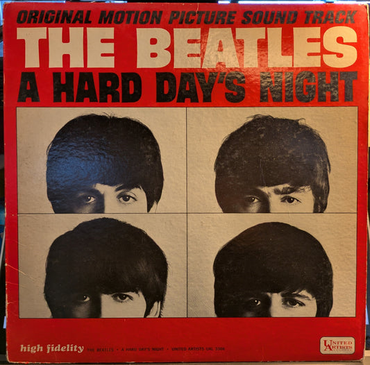 A Hard Day's Night (Original Motion Picture Sound Track) (VINYL) | Very Good (VG) Very Good Plus (VG+) Get Cheap Vinyl