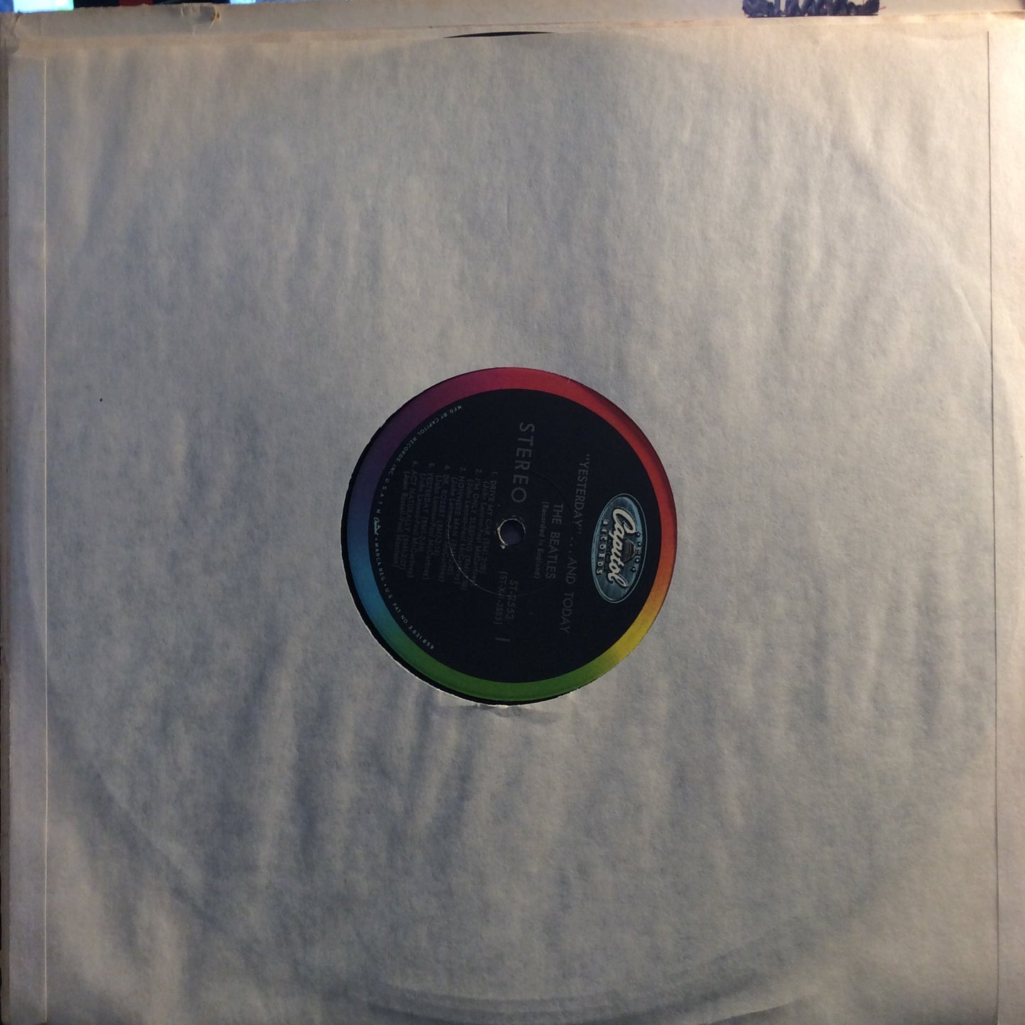 Yesterday And Today (VINYL) | Very Good (VG) Very Good Plus (VG+) Get Cheap Vinyl