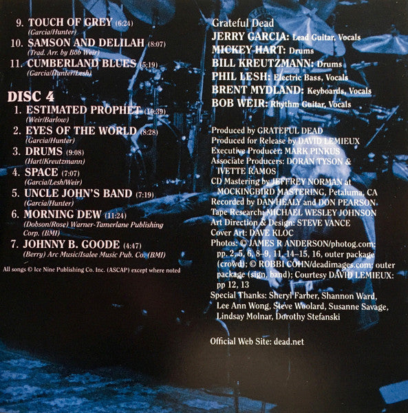 Dave's Picks, Volume 36 (CD BOX)(Hartford Civic Center, Hartford, CT • 3/26-27/87) | Mint (M) Near Mint (NM) Get Cheap Vinyl