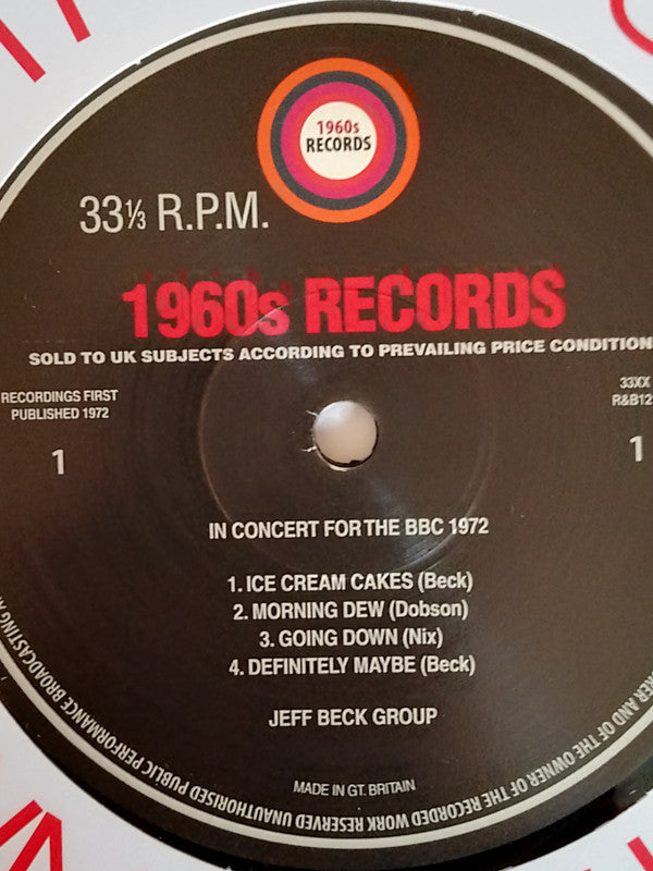 In Concert For The BBC 1972 | Mint (M) Mint (M) Get Cheap Vinyl