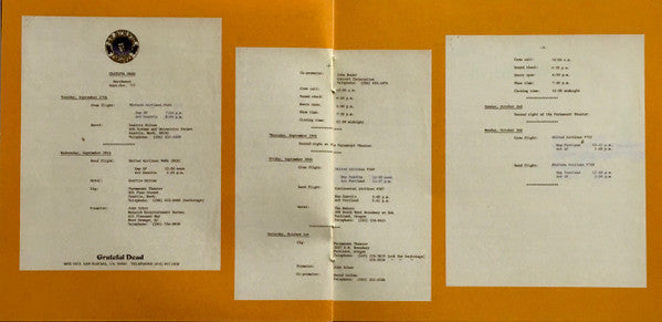 Dave's Picks, Volume 45 (4xCD)(Paramount Theatre, Portland, OR • 10/1-2/77) | Mint (M) Near Mint (NM) Get Cheap Vinyl