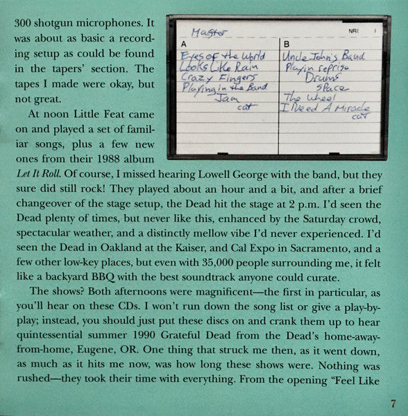 Dave's Picks, Volume 44 (3xCD)(Autzen Stadium, U. Of Oregon, Eugene, OR • 6/23/90) | Mint (M) Near Mint (NM) Get Cheap Vinyl